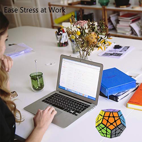 Acheter Multi-color Megaminx Dodecahedron Magic Cube Puzzle Speed Layers  Mind Game Toy